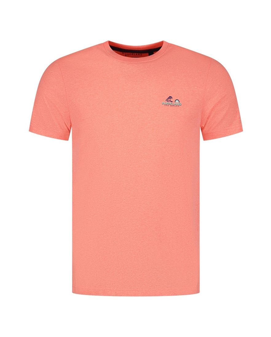 New Zealand t-shirt rood opdruk katoen