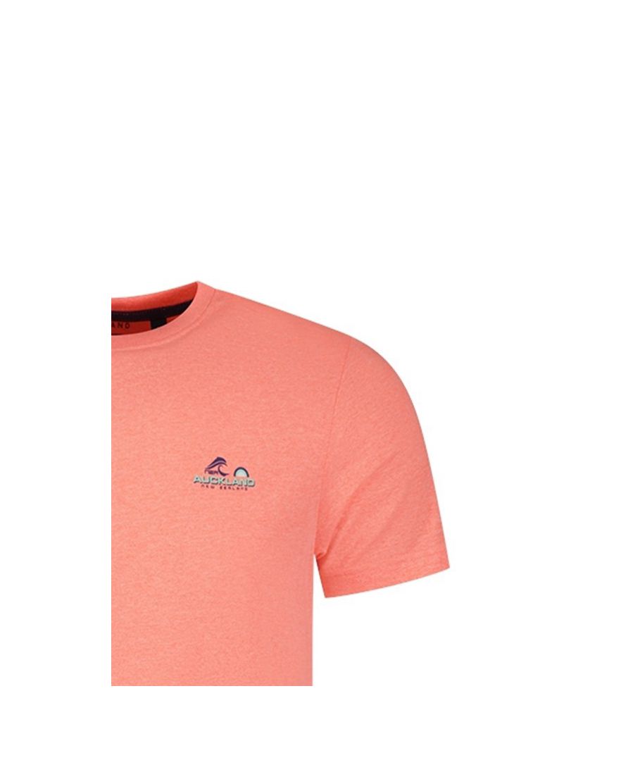 New Zealand t-shirt rood opdruk katoen