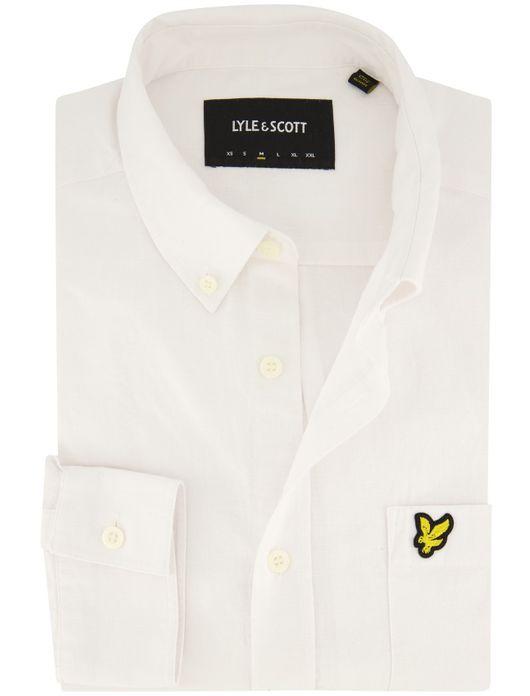 Lyle & Scott overhemd wit