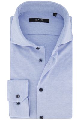 Desoto Desoto business overhemd lichtblauw effen katoen slim fit