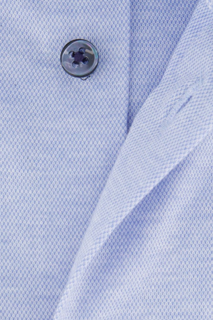Desoto business overhemd lichtblauw effen katoen slim fit