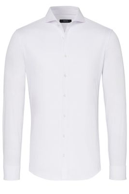 Desoto Desoto overhemd wit business effen katoen slim fit
