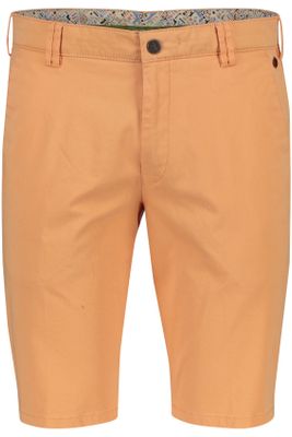Meyer Meyer korte broek oranje normale fit katoen