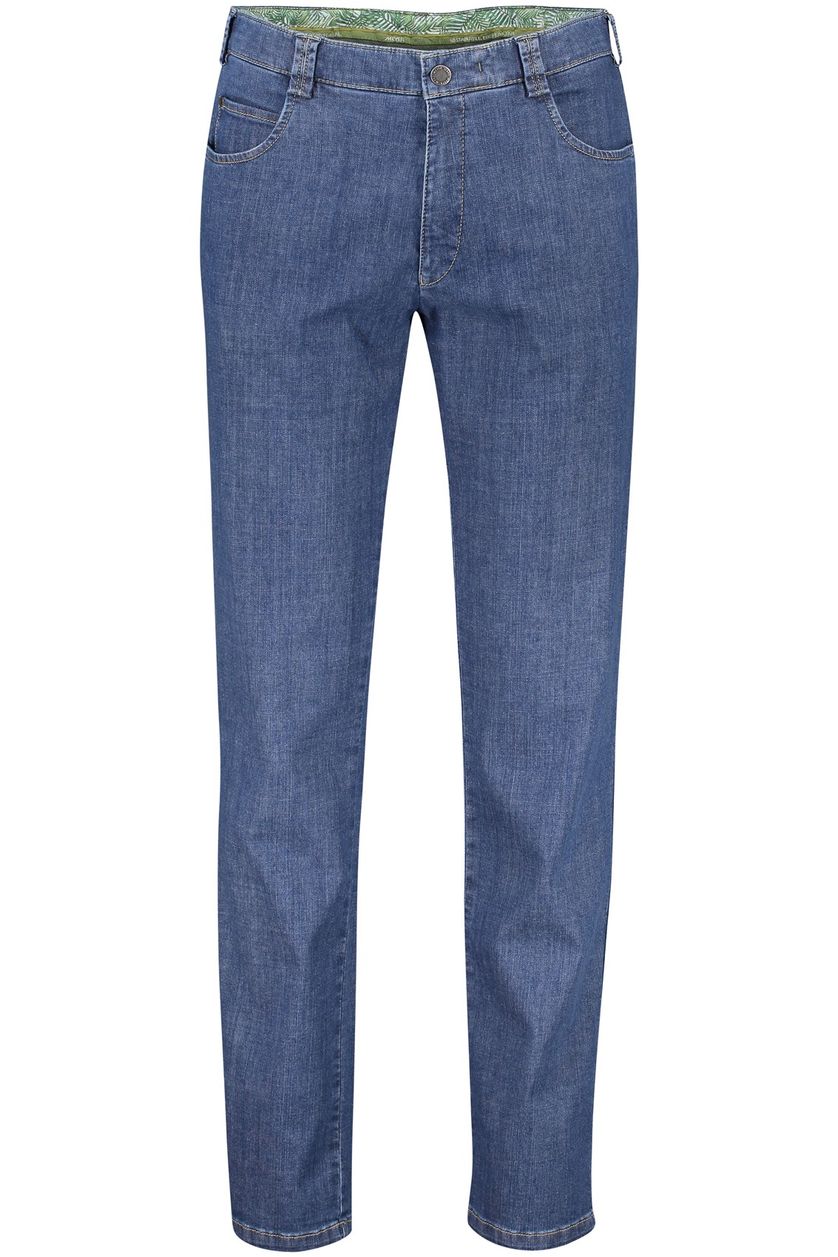 Effen blauwe Meyer nette jeans Dubai katoen