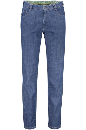 Meyer nette jeans Dubai katoen blauw effen