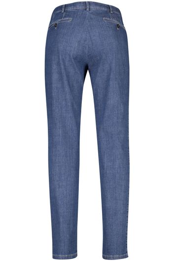 Meyer Pantalon blauw effen