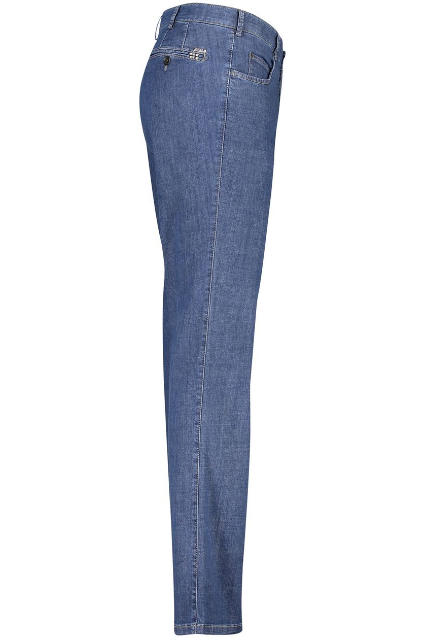 Effen blauwe Meyer nette jeans Dubai katoen