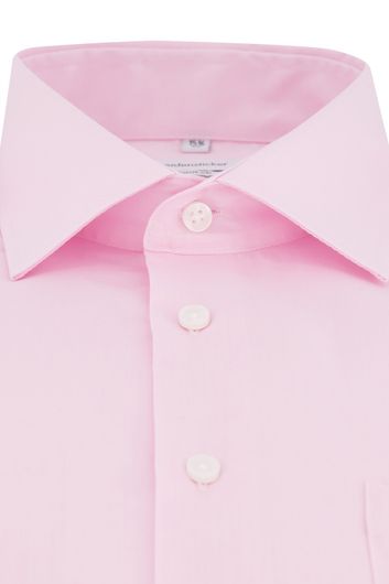 Seidensticker business overhemd Regular Fit roze effen katoen