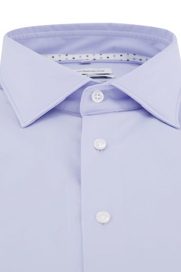 business overhemd Seidensticker Regular lichtblauw effen normale fit 