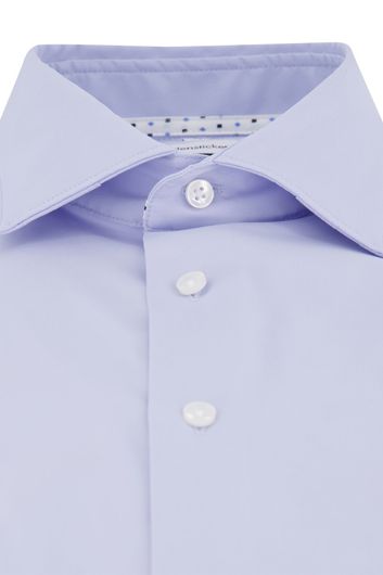 business overhemd Seidensticker Slim blauw effen slim fit 