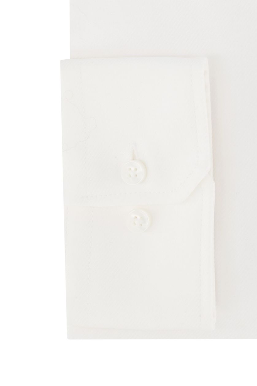 Seidensticker zakelijk overhemd Slim Fit wit effen katoen