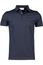 Born With Appetite polo normale fit navy effen katoen
