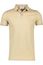 Born With Appetite polo normale fit beige effen katoen 3 knoops