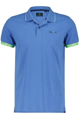 New Zealand New Zealand polo normale fit blauw effen 