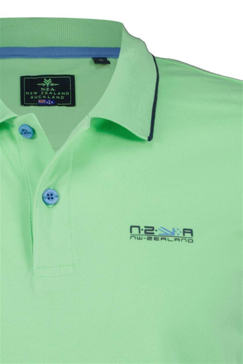 New Zealand Turimawiwi polo normale fit groen uni