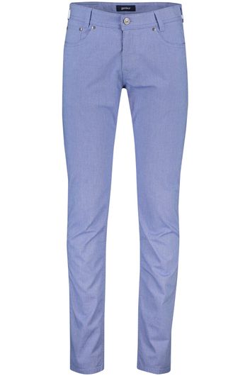Gardeur jeans Sandro blauw effen slim fit