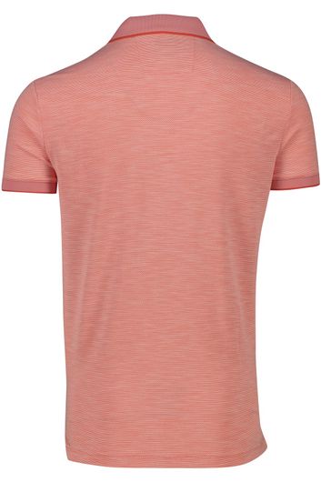 casual overhemd korte mouw Giordano roze effen katoen normale fit 
