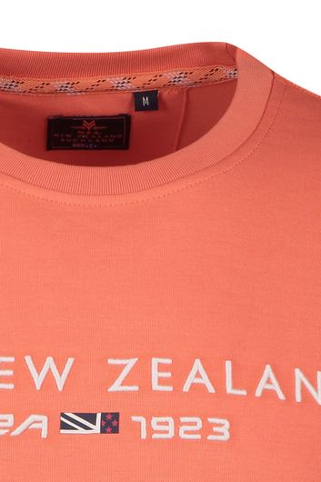 New Zealand Auckland trui zalm print polyester