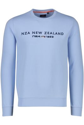 New Zealand New Zealand Auckland trui lichtblauw print