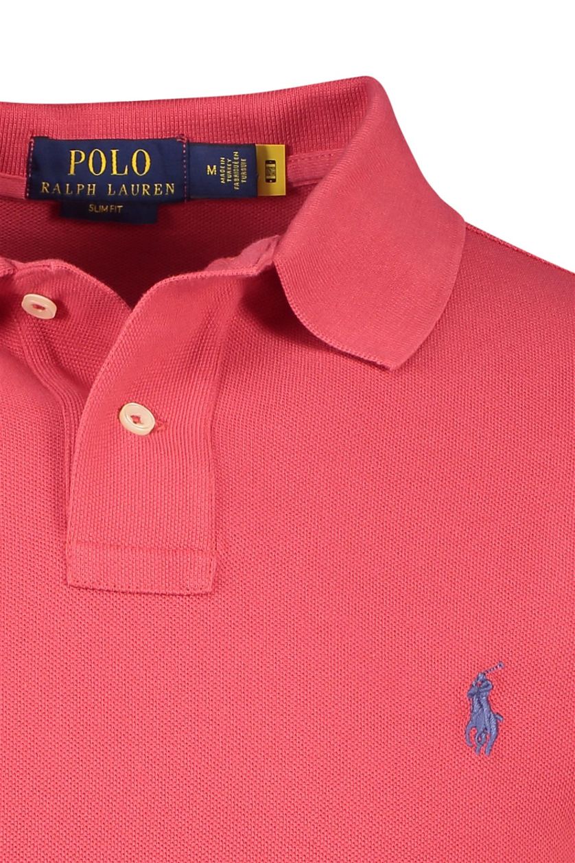 Polo Ralph Lauren polo rood effen katoen normale fit met logo