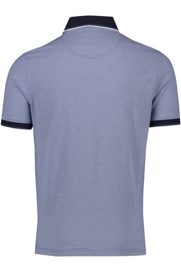 Poloshirt Baileys jersey blauw  gestreept