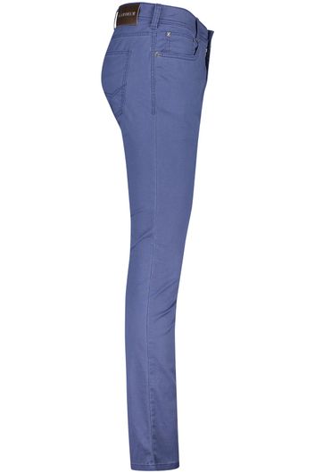 Gardeur broek 5 pocket blauw slim fit