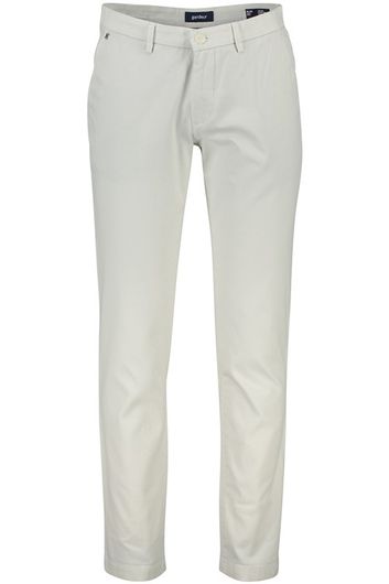 Gardeur pantalon off white Slim Fit