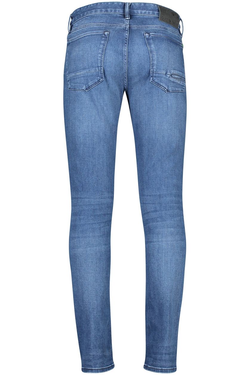 Cast Iron jeans blauw uni