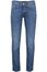 Vanguard jeans blauw effen katoen 