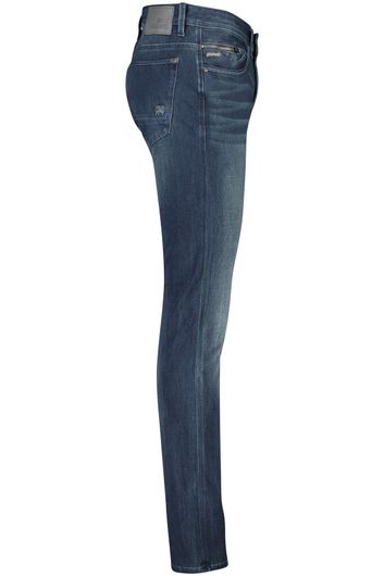 jeans Vanguard blauw effen 