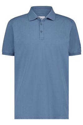 State of Art State of Art korte mouw polo wijde fit blauw