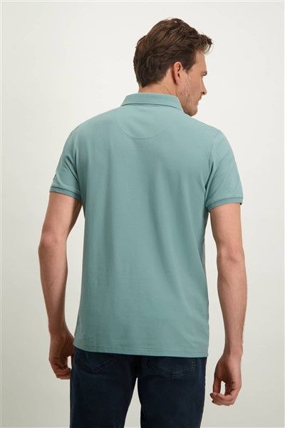 State of Art poloshirt turquoise wijde fit