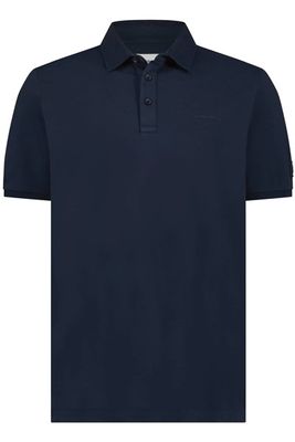 State of Art State of Art poloshirt donkerblauw wijde fit