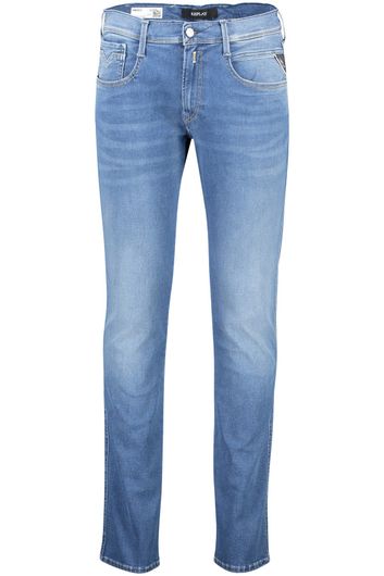 jeans Replay blauw effen katoen 