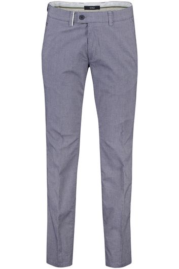 Eurex pantalon chino regular fit blauw