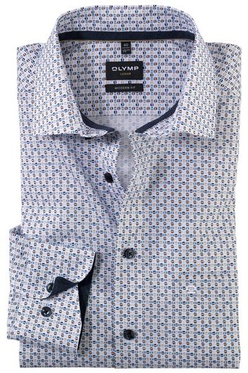 Olymp overhemd patroon modern fit Shirt dress ml 5