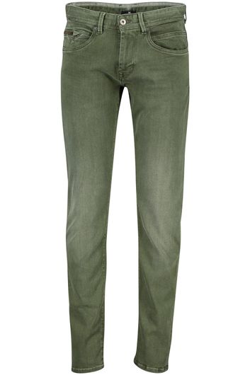 jeans Vanguard groen effen V850