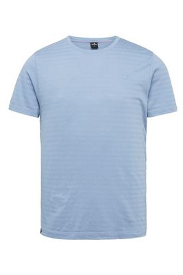 Vanguard Vanguard T-shirts ronde hals lichtblauw met logo