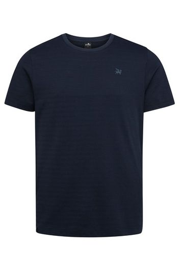 Vanguard T-shirts ronde hals donkerblauw