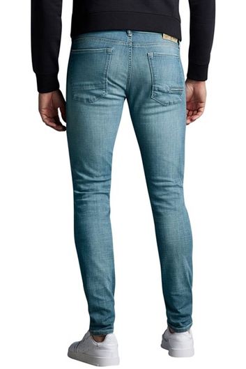 jeans Cast Iron donkerblauw effen 
