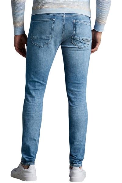 Cast Iron jeans blauw effen zonder omslag