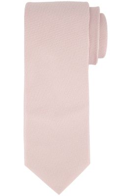 Profuomo Profuomo stropdas roze geprint 100% zijde