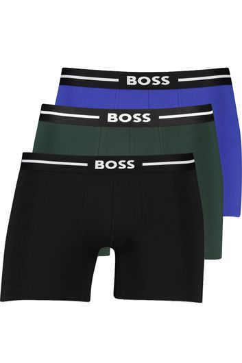 Hugo Boss boxershort effen 3-pack