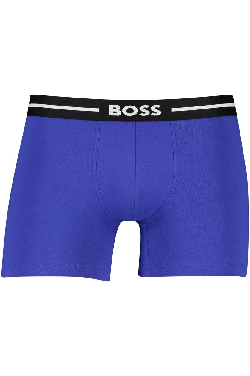 Hugo Boss boxershorts effen 3-pack