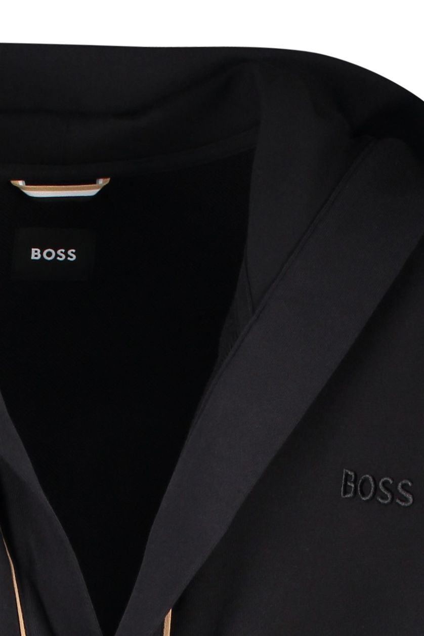 Hugo Boss kimono Iconic zwart