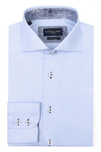 Cavallaro overhemd lichtblauw