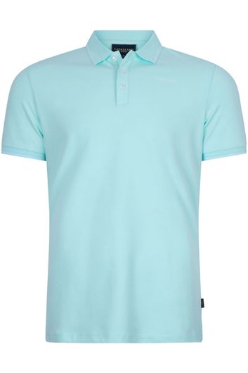 polo Cavallaro turquoise effen normale fit