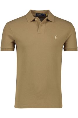 Polo Ralph Lauren Polo Ralph Lauren polo camel big & tall 2-knoops normale fit katoen