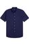 Polo Ralph Lauren overhemd korte mouw donkerblauw rood logo katoen