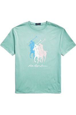 Polo Ralph Lauren Polo Ralph Lauren t-shirt groen 3 paarden